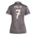 Maillot de foot Real Madrid Vinicius Junior #7 Troisième vêtements Femmes 2024-25 Manches Courtes